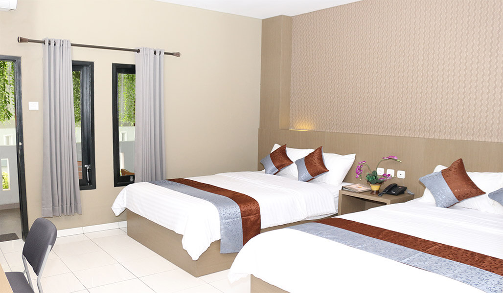 Deluxe Suite kamar hotel favorit di Pangandaran, kamar hotel dengan harga sebanding dengan penginapan di pangandaran